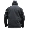 Breathable Warm Winter Soft Shell Jacket Autumn and Winter Wool Hooded Wear-Resistant Jacket Windproof and Waterproof