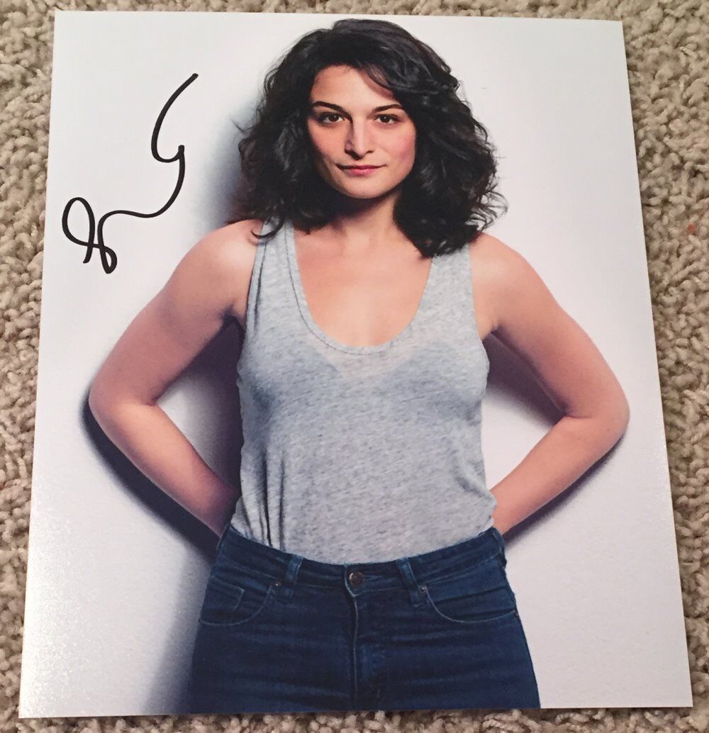 JENNY SLATE SIGNED AUTOGRAPH SATURDAY NIGHT LIVE ZOOTOPIA 8x10 Photo Poster painting w/PROOF