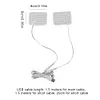 USB Heating Film Electric Foot Warmer 5V Graphene Heated Mat Foldable for Winter