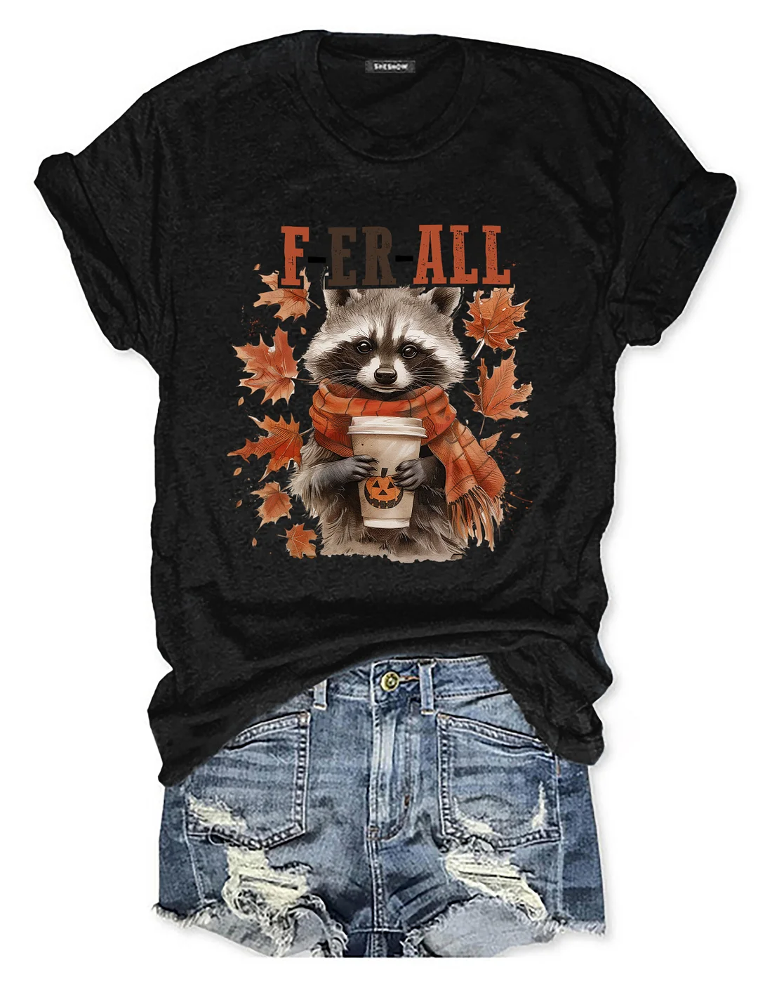 Feral Girl Fall T-Shirt