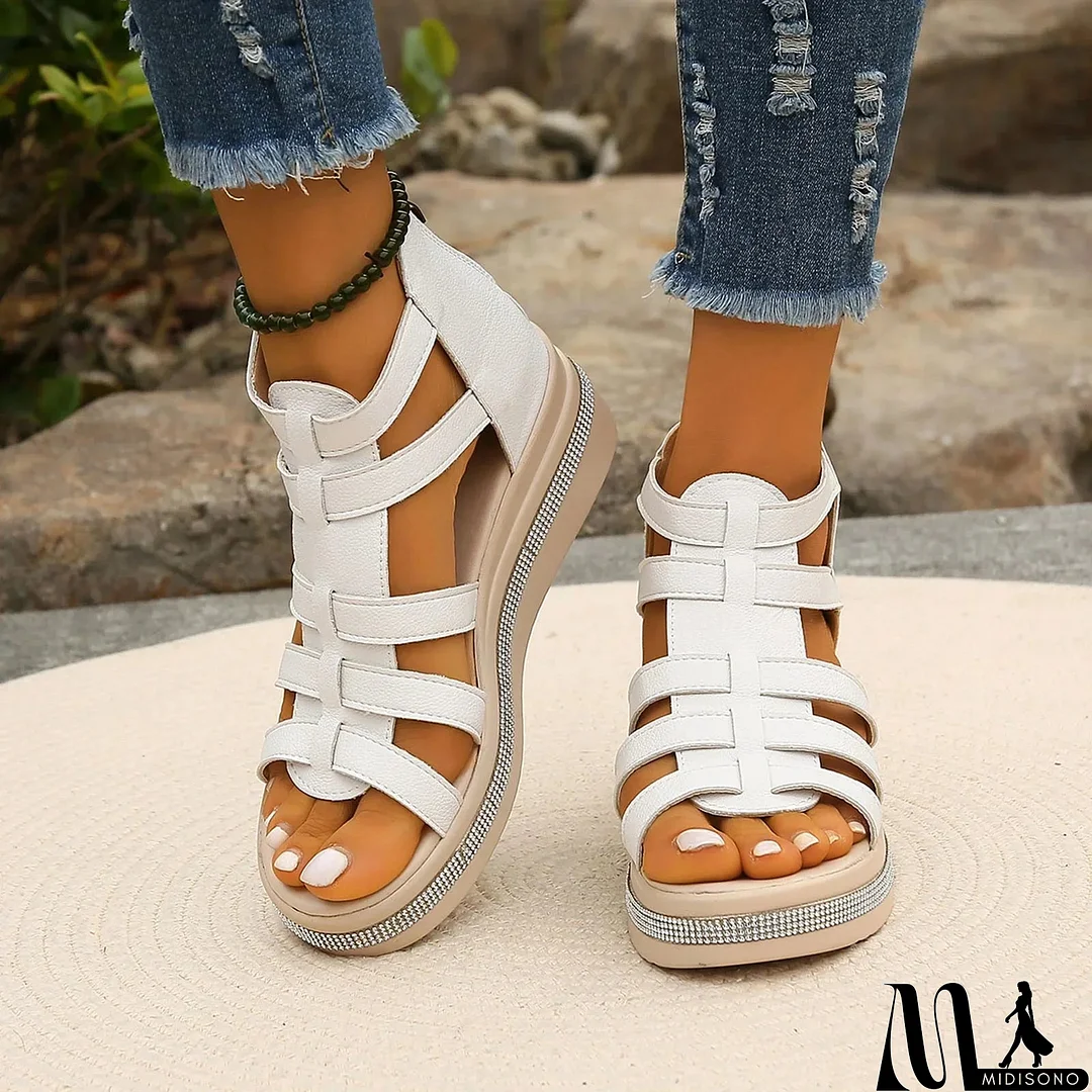 MidiSono - Sleek and supportive orthopedic general Sandals