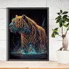>SALE<5D DIY Full Round Drill Diamond Painting Tiger Kit Home Decoration (yu029)