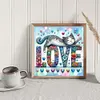 Love Cat-Paint by Numbers Acrylic Painting 20*20cm
