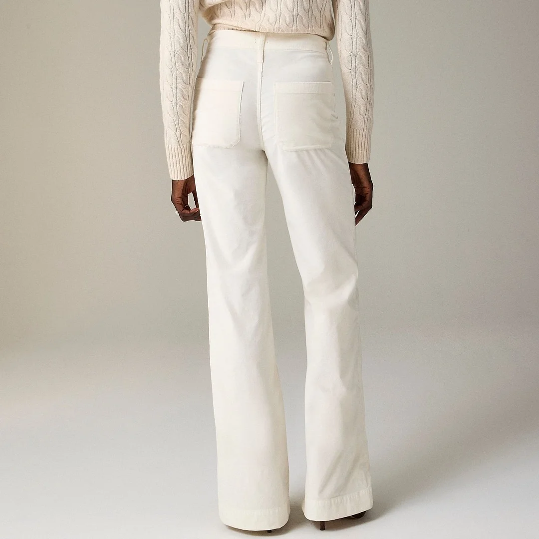 JUDY Tummy Control Sailor Wide Leg Trouser (Buy 2 Free Shipping)