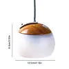 LED Camping Hanging Light USB Rechargeable Hook Silicone Tent Lantern for Picnic