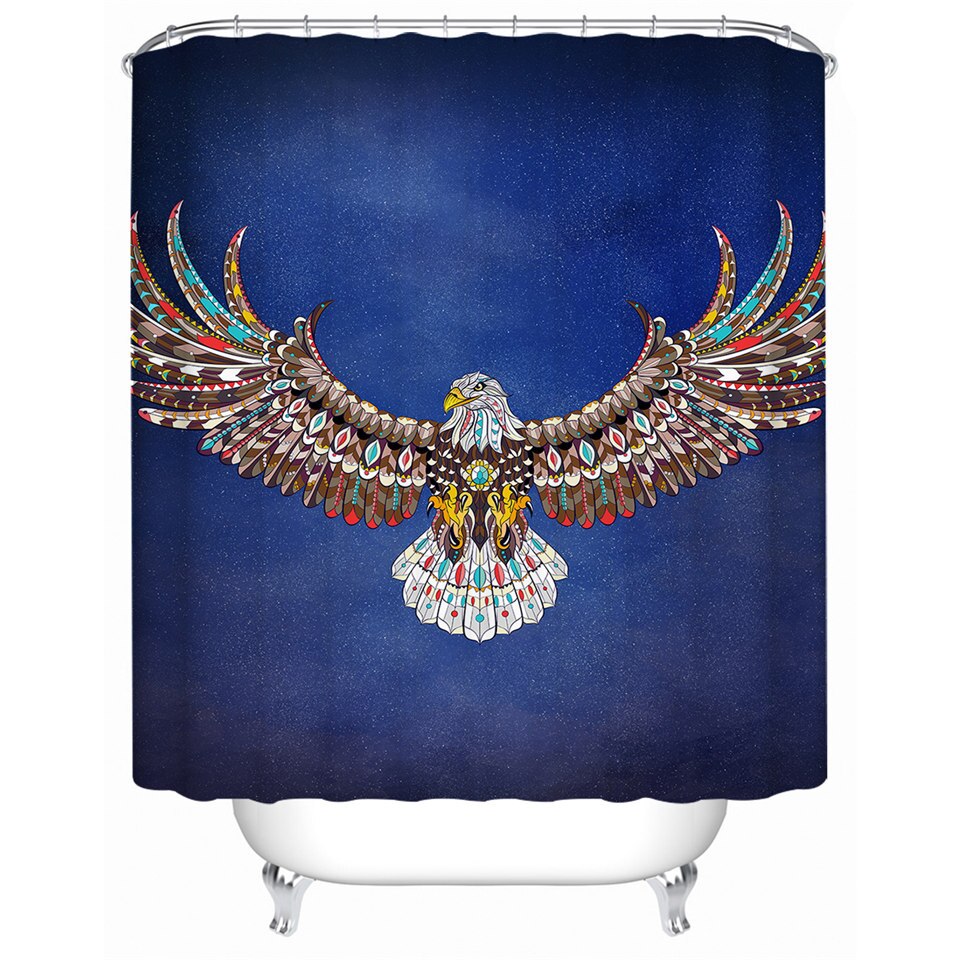 

Eagle 4 - Print Shower Curtain, 180*180cm, 501 Original
