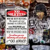 Warning sign - Metal Tin Signs(8*12Inch/12*16Inch)