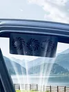 Solar Car Exhaust Fan with 3 Air Outlets Car Radiator Cooling Fan for All Cars