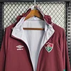 2023/2024 Fluminense Windbreaker Deep Red Football Shirt 1:1 Thai Quality