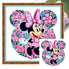 Floral Minnie-14CT Stamped Cross Stitch 40*40cm tapestrymarket
