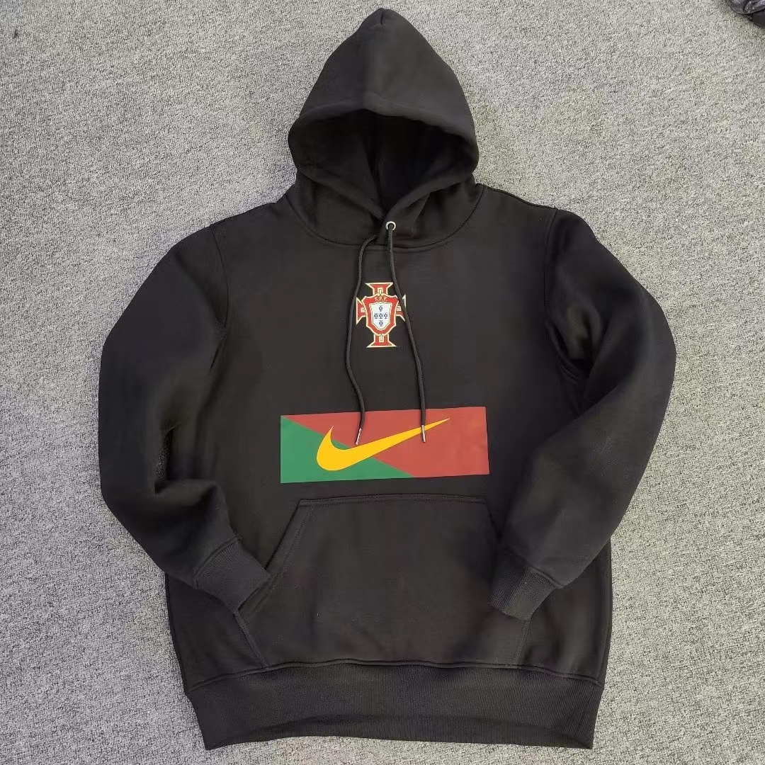 2022 Portugal Sweatshirt BlackFootball Shirt 1:1 Thai Quality