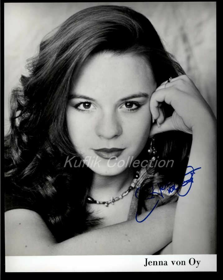 Jenna Von Oy - Signed Autograph Headshot Photo Poster painting - Blossom