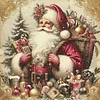 Santa Claus Carrying Gifts-11CT Stamped Cross Stitch 45*45cm/17.72*17.72in tapestrymarket