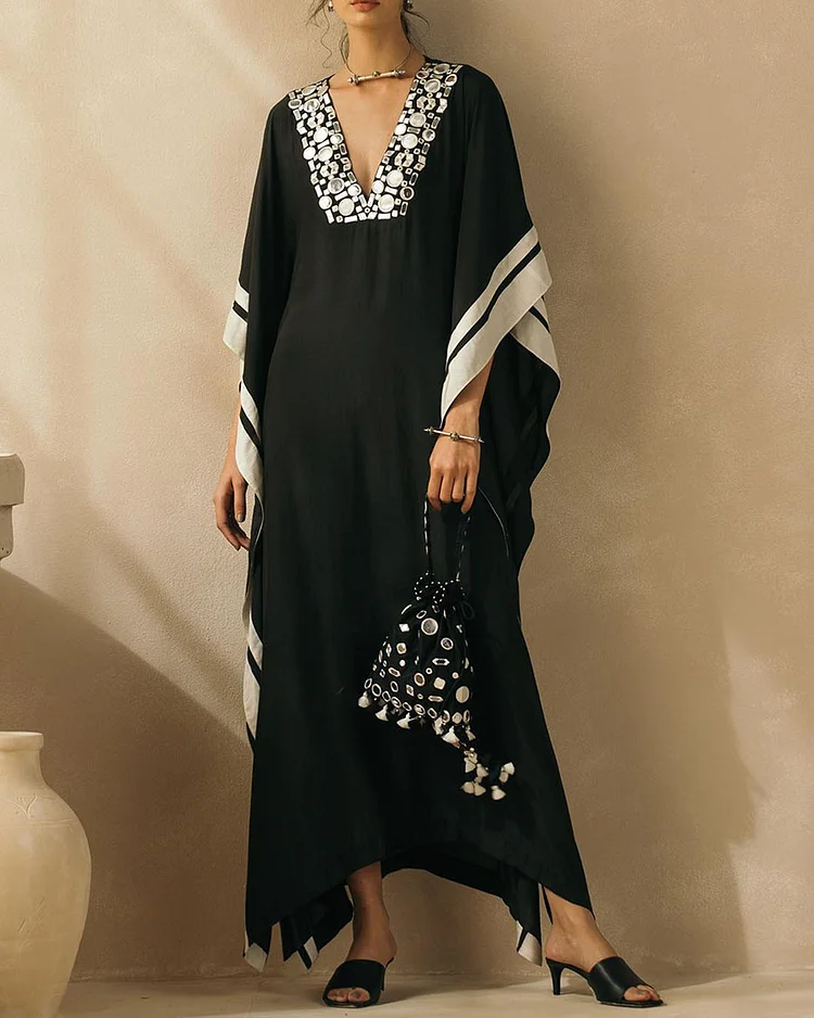 Vintage Beaded Kaftan