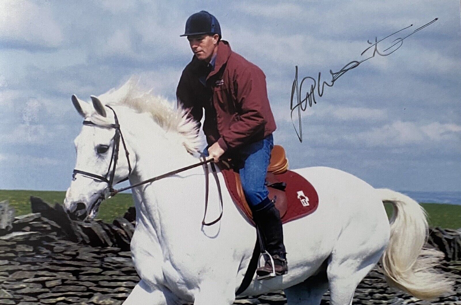 John Whitaker Genuine Hand Signed 6X4 Photo Poster painting - Team GB - Olympics 7