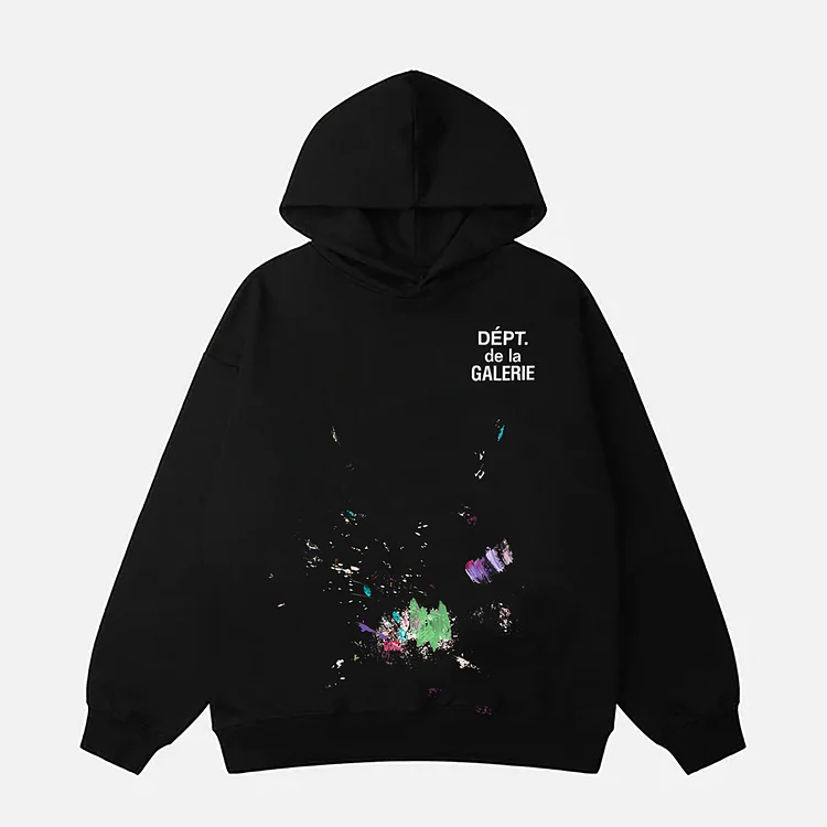 Casual Street Gallery Dept Graphic Oversized Hoodie