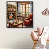 Diamond Painting-DIY Full Round Drill Winter Room