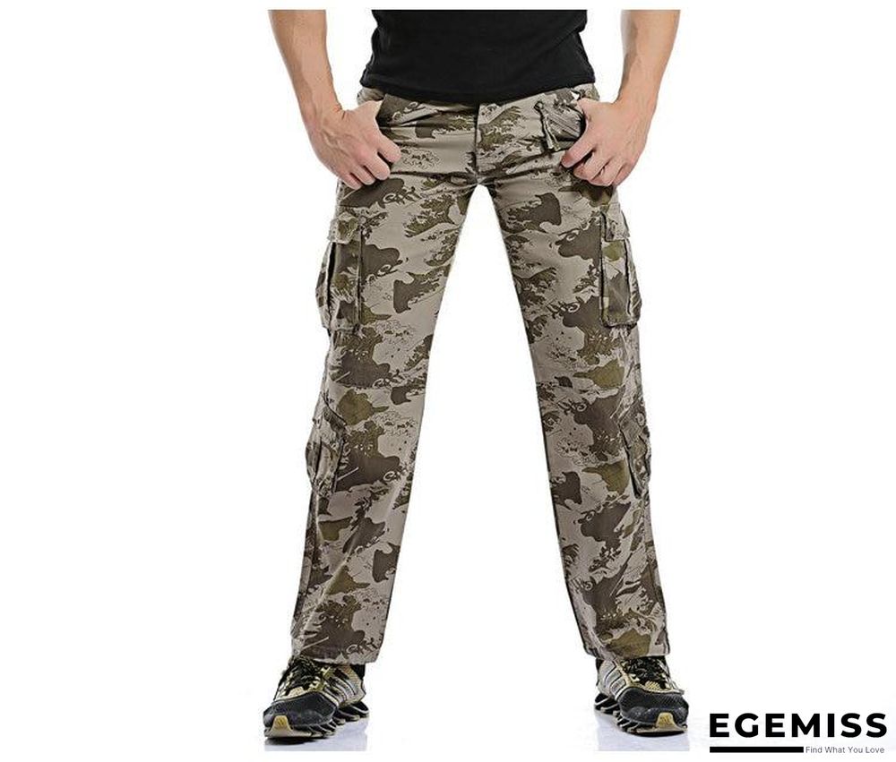 Men Cotton Cargo Pants Men Military Style Tactical Workout Straight Men Trousers Casual Camouflage Man Pants | EGEMISS