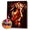 >SALE<5D DIY Full Drill Jesus Diamond Painting Rhinestone Bedroom Craft (WT199)