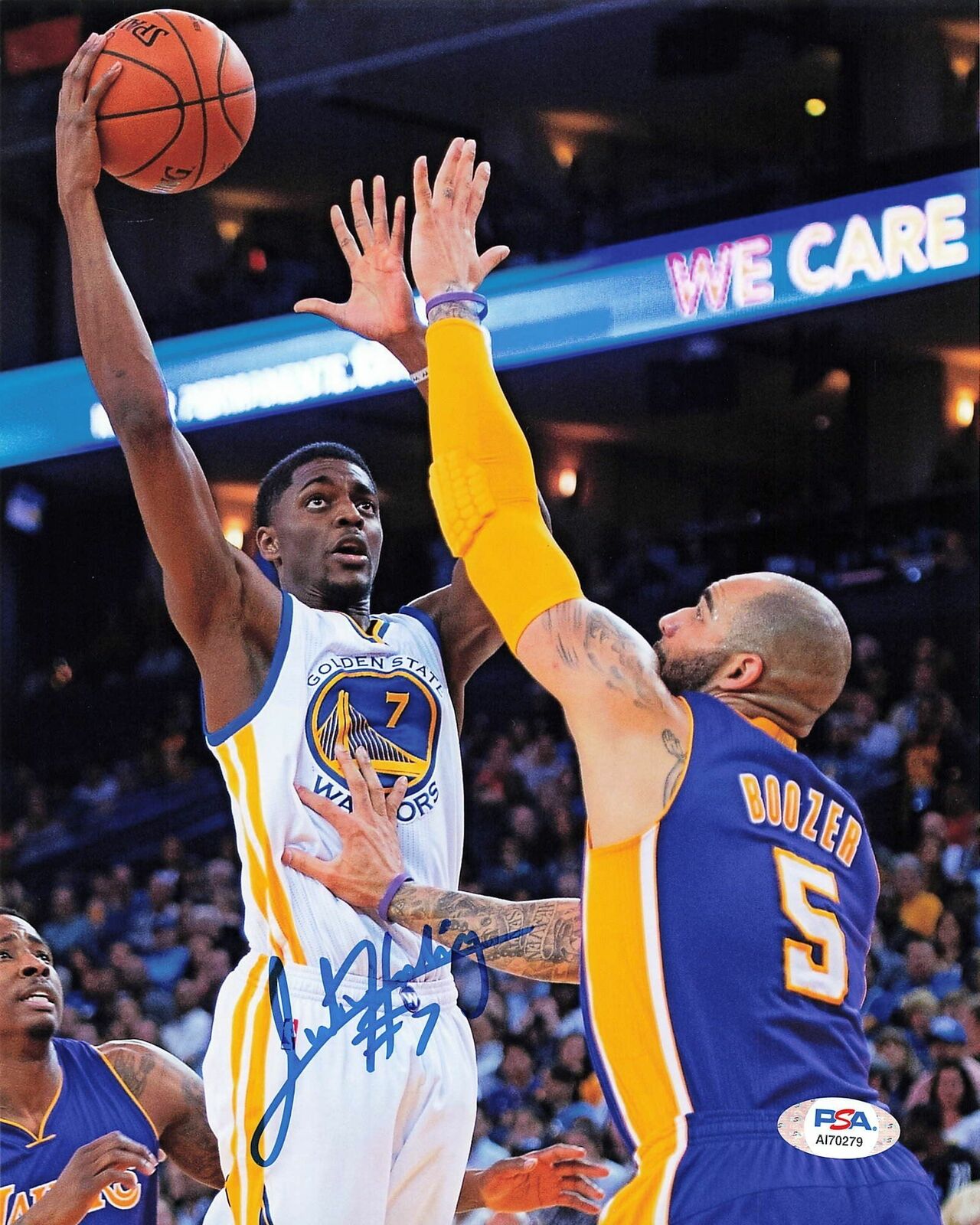 Justin Holiday signed 8x10 Photo Poster painting PSA/DNA Golden State Warriors Autographed