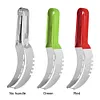 Stainless Steel Watermelon Slicer Cutter with Non-Slip Handle Fruit Corer Cutter