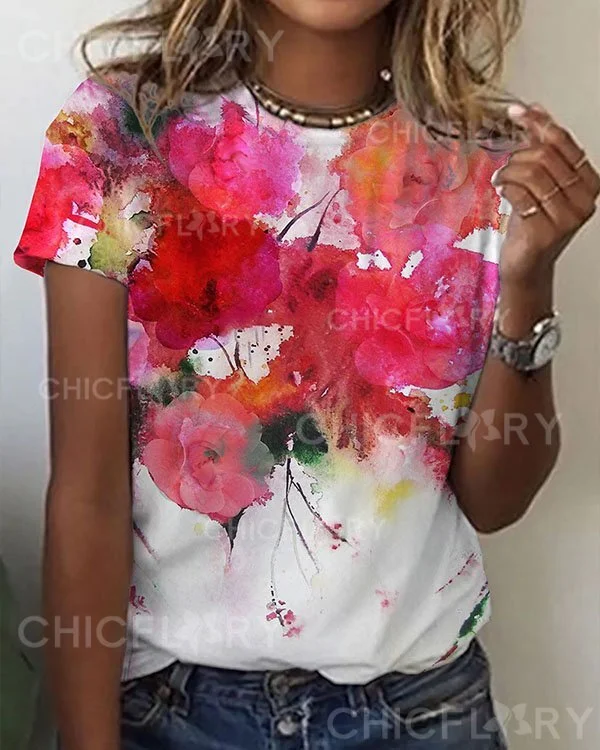 Women's Floral Top