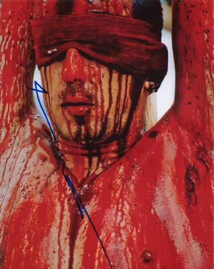 Hermann Nitsch genuine autograph 8x10