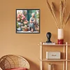 Diamond Painting-DIY Full Round Drill Garden Old Lady