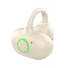 Bluetooth-Compatible Clip-On Sports Headphones Noise Reduction Single Ear Headphones Clip-On Open-Ear Earphones for Fitness Running Workout