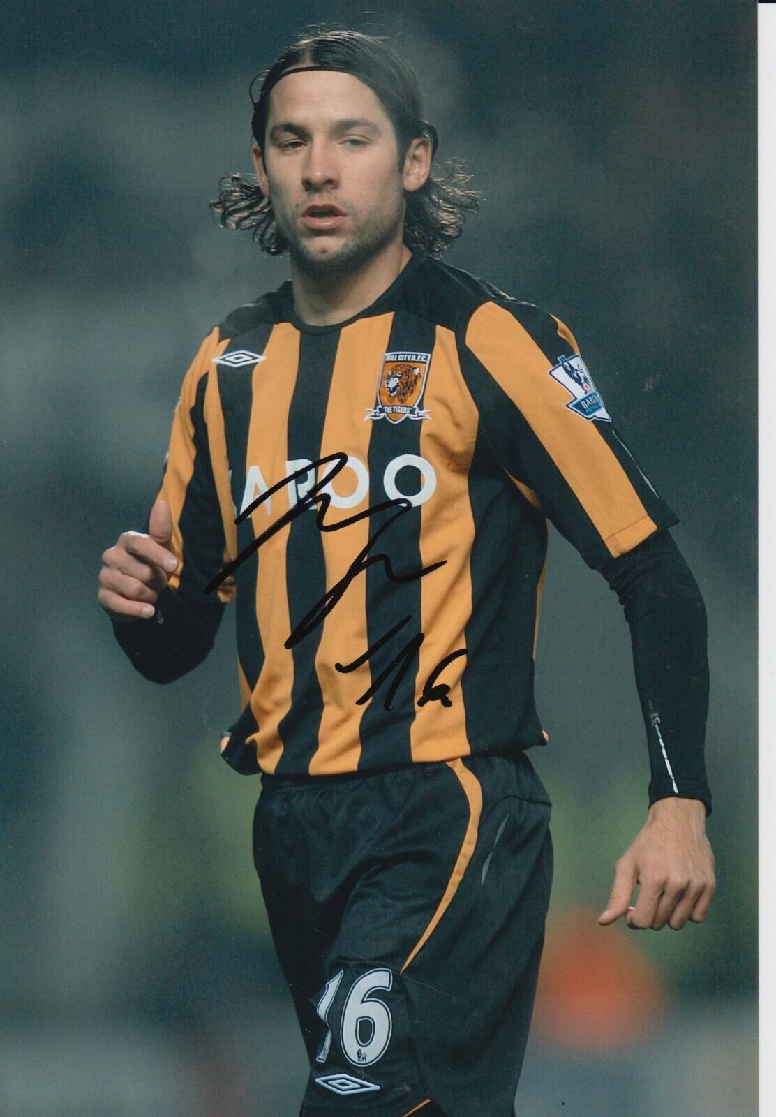 Peter Halmosi Hand Signed 12x8 Photo Poster painting - Hull City - Football Autograph.