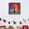 Arbre coloré de la vie-perceuse ronde peinture diamant-30 * 30cm