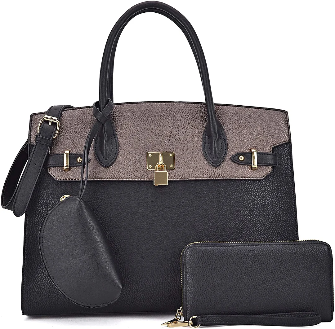Large Tote Shoulder Bag Top Handle Satchel Hobo Bag Briefcase Women's Purses and Handbags