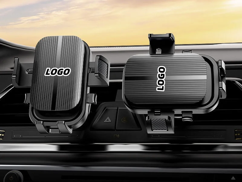 Car air outlet mobile phone navigation holder