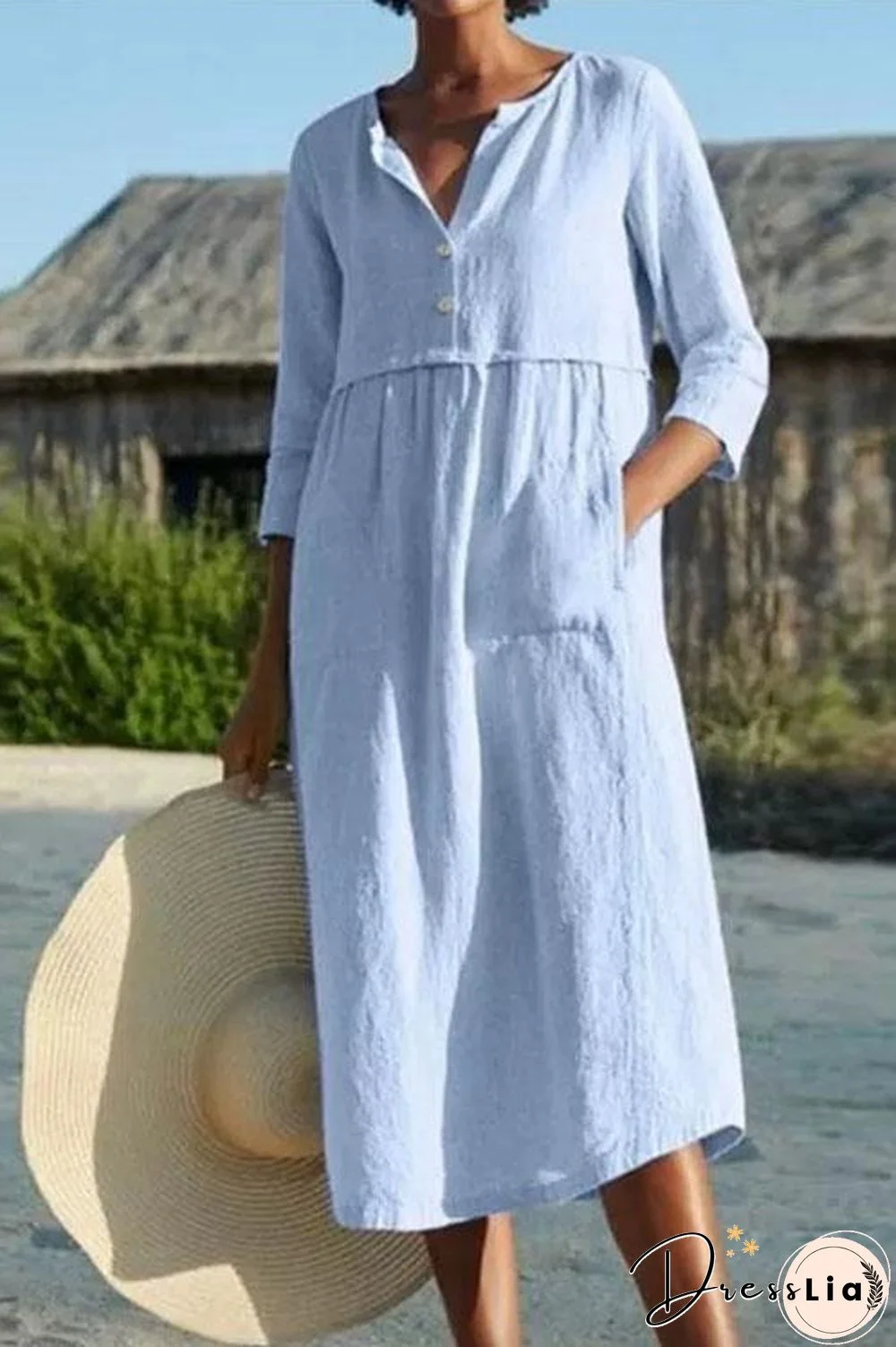 Cotton Linen So Soft Dress