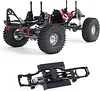 AMK 313mm Wheelbase RC Crawler Chassis Frame Builders Kit with 2-Speed Transmission 35T 550 Motor for TRX4 D90 DIY Upgrade (Chassis with Wheels)