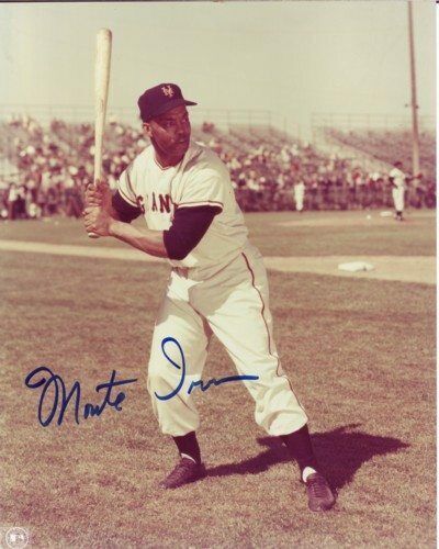 Monte Irvin New York Giants HOF Autographed Signed 8x10 Photo Poster painting CFS COA