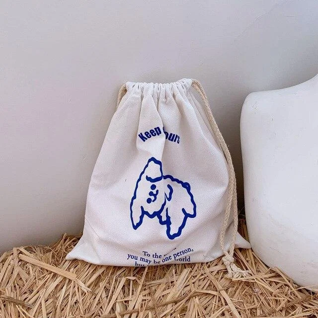 Smile Dog Storage Bag
