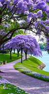 Luxury AB Velvet Diamond Painting Kit - Landscape