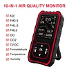 Air Quality Detector 10-in-1 Carbon Dioxide Detector Meter for Home Office Plant