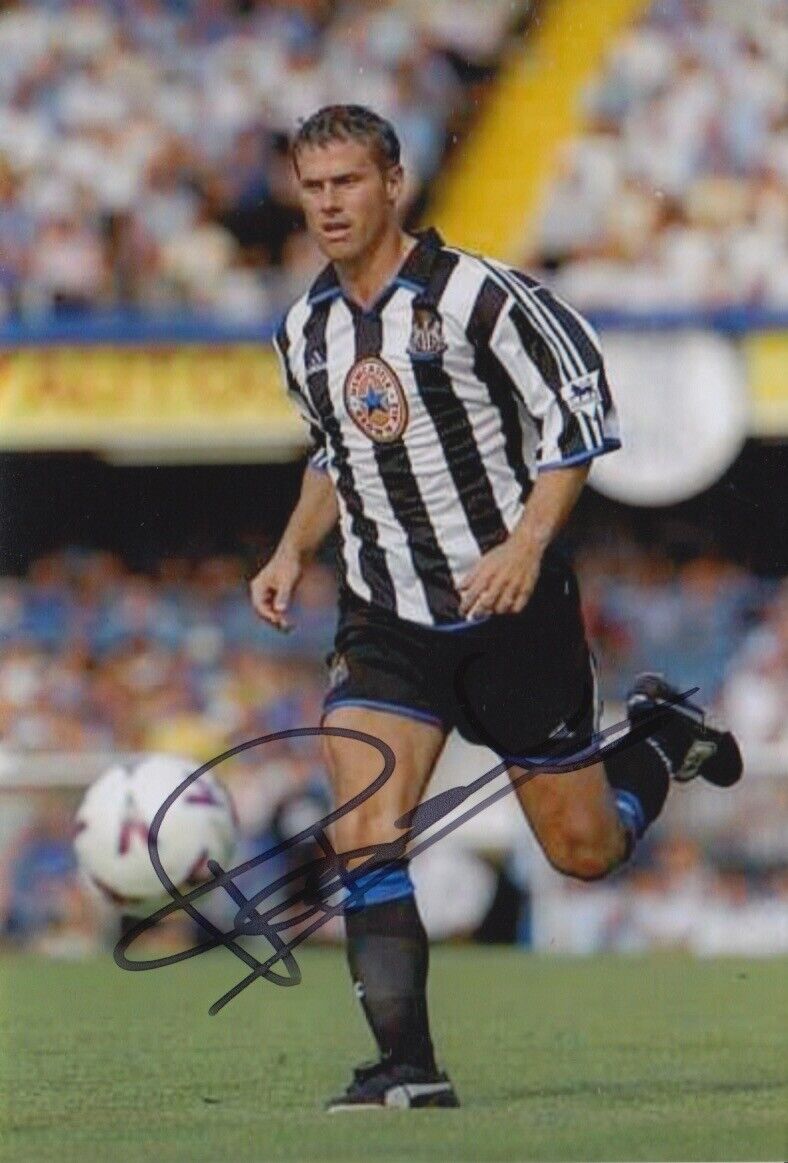 ROB LEE HAND SIGNED 6X4 Photo Poster painting NEWCASTLE UNITED FOOTBALL AUTOGRAPH 3