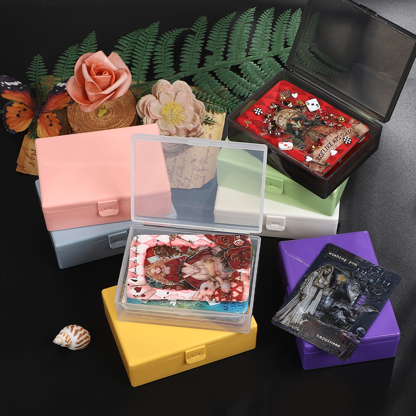 수납함 - 다채로운 ATC 카드 수납함, 저널 자료 보관 도구