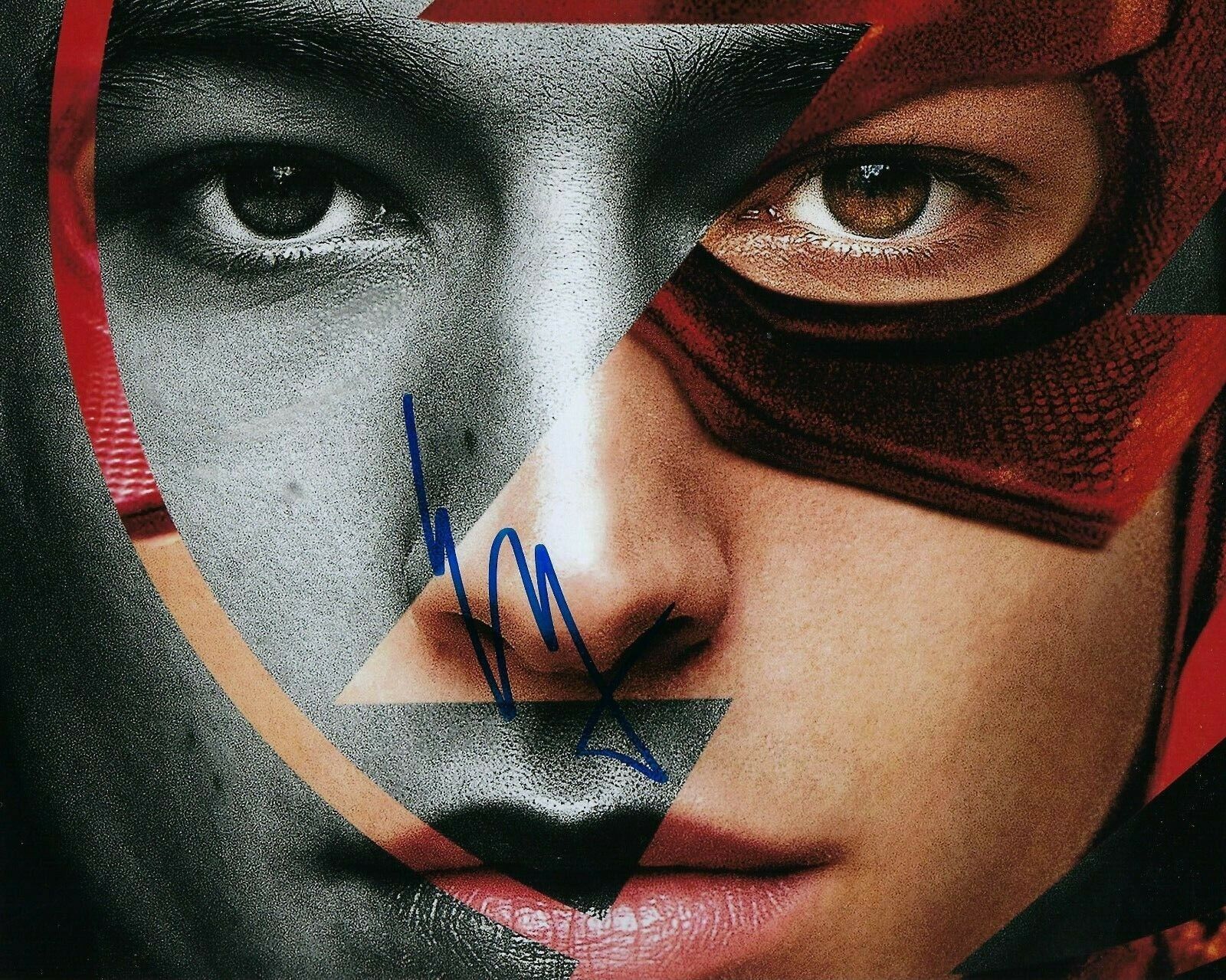 GFA Justice League The Flash * EZRA MILLER * Signed 8x10 Photo Poster painting PROOF E7 COA