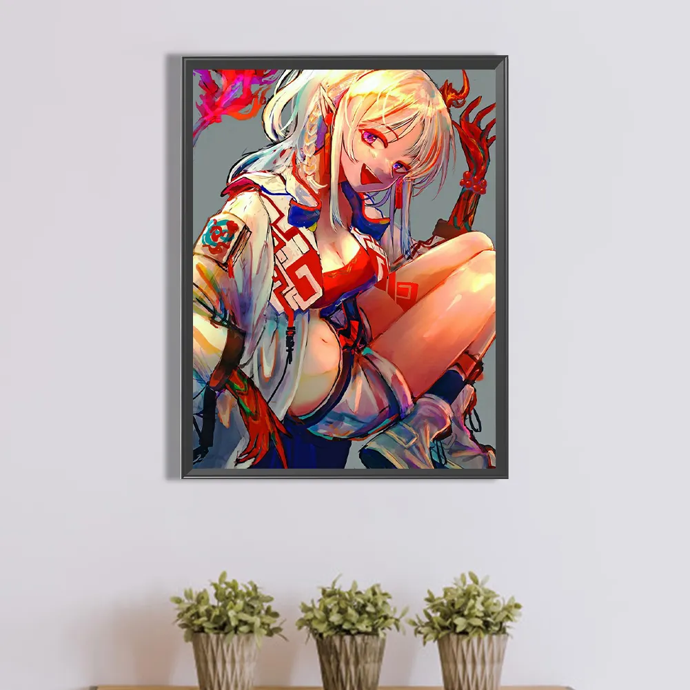 Full Round Diamond Painting 40*50cm - Anime Goddess