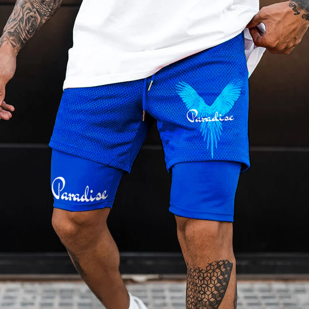 Men's Parrot Shorts Mesh Performance Shorts