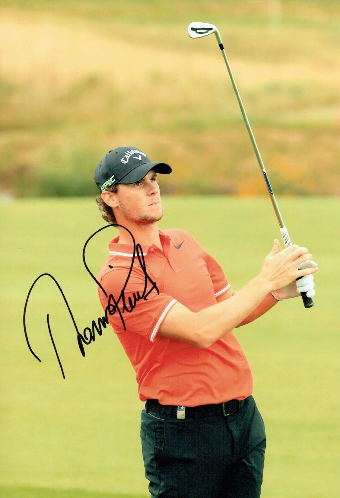 Thomas PIETERS Signed 12x8 Photo Poster painting 2 Ryder Cup Golf Player Autograph AFTAL COA