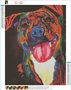 Colorful Dog  | Full Round Diamond Painting Kits