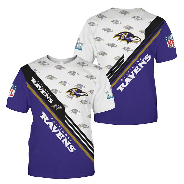Baltimore Ravens All Over Print T-Shirt