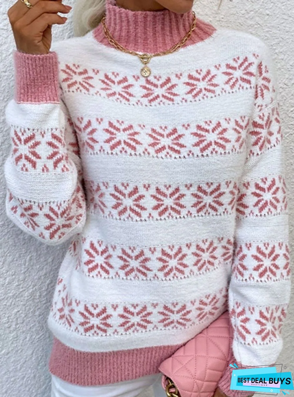 Fashion Striped Round Neck Long Sleeve Casual Pullover