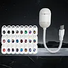 USB Star Projector Night Light Galaxy Ceiling Projector Touch Control