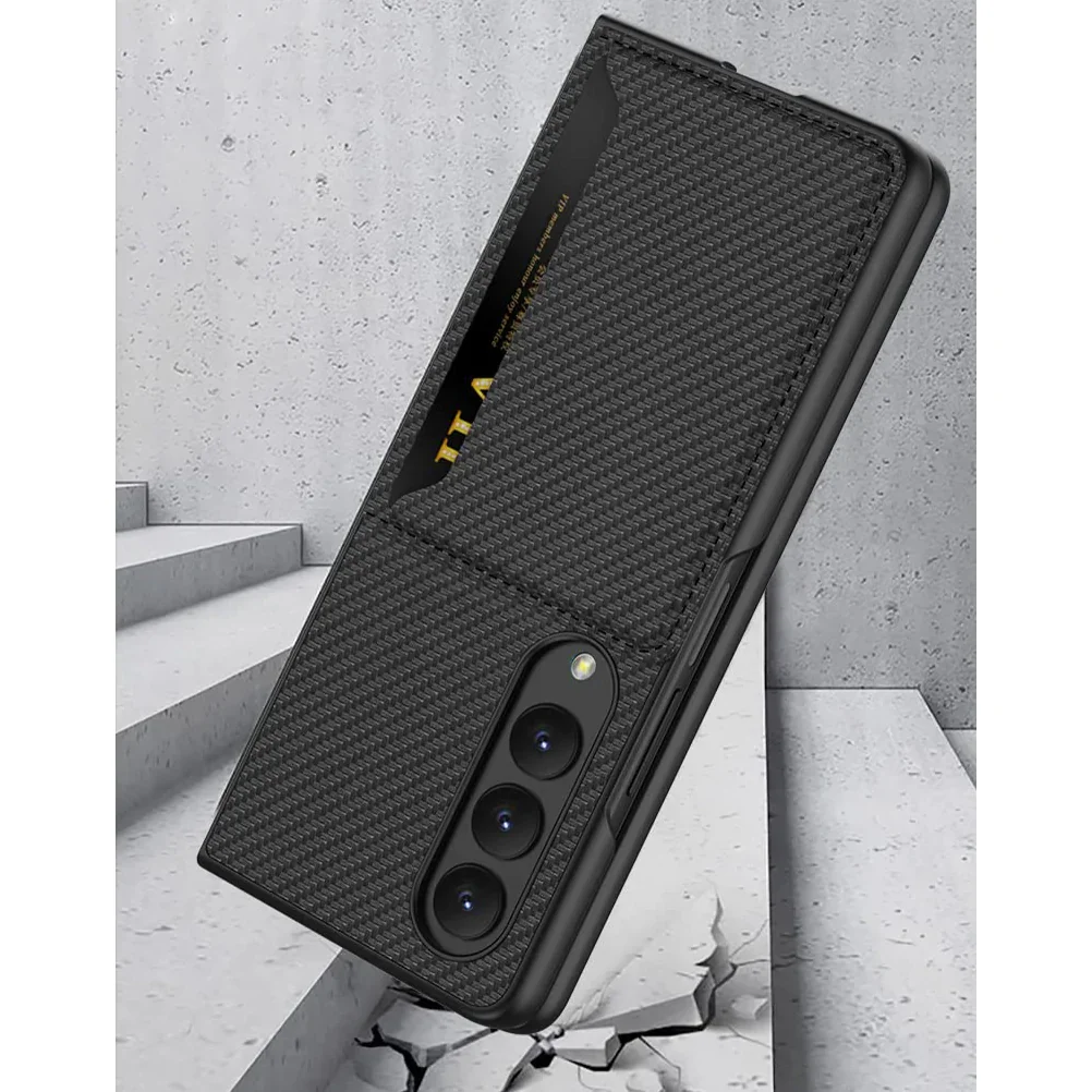 Applicable To For Samsung ZFold4 Folding Card Bag Phone Case
